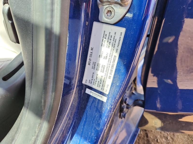 Продажа на аукционе авто 2020 Tesla Model 3, vin: 5YJ3E1EB5LF640239, номер лота: 67175126
