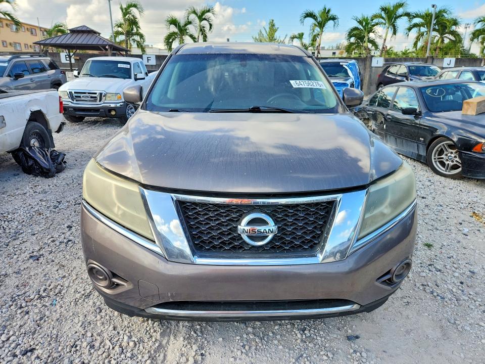 64756276 :رقم المزاد ، 5N1AR2MN6EC674280 vin ، 2014 Nissan Pathfinder مزاد بيع