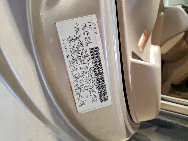 Продаж на аукціоні авто 2003 Toyota Sienna, vin: 4T3ZF19C73U533777, номер лоту: 64647246