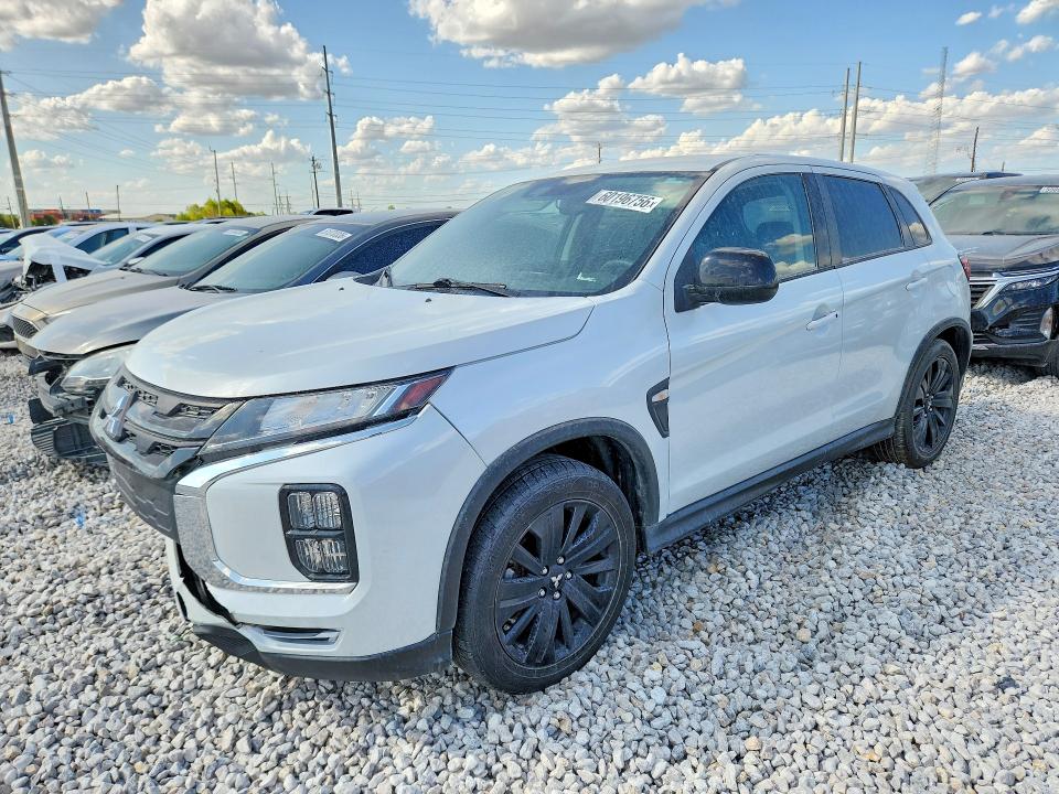2022 Mitsubishi Outlander Sport მანქანა იყიდება აუქციონზე, vin: JA4ARUAUXNU019961, აუქციონის ნომერი: 60196756