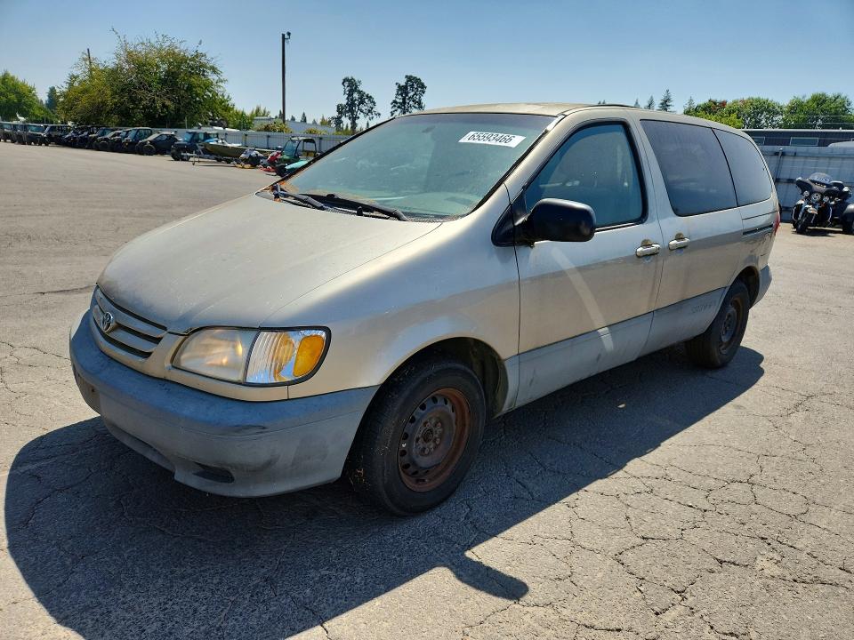 Aukcja sprzedaży 2001 Toyota Sienna, vin: 4T3ZF19C31U328003, numer aukcji: 65593466