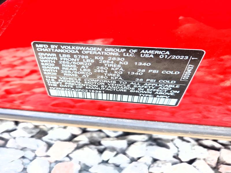 64450796 :رقم المزاد ، 1V2KE2CA2PC215381 vin ، 2023 Volkswagen Atlas Cross Sport مزاد بيع