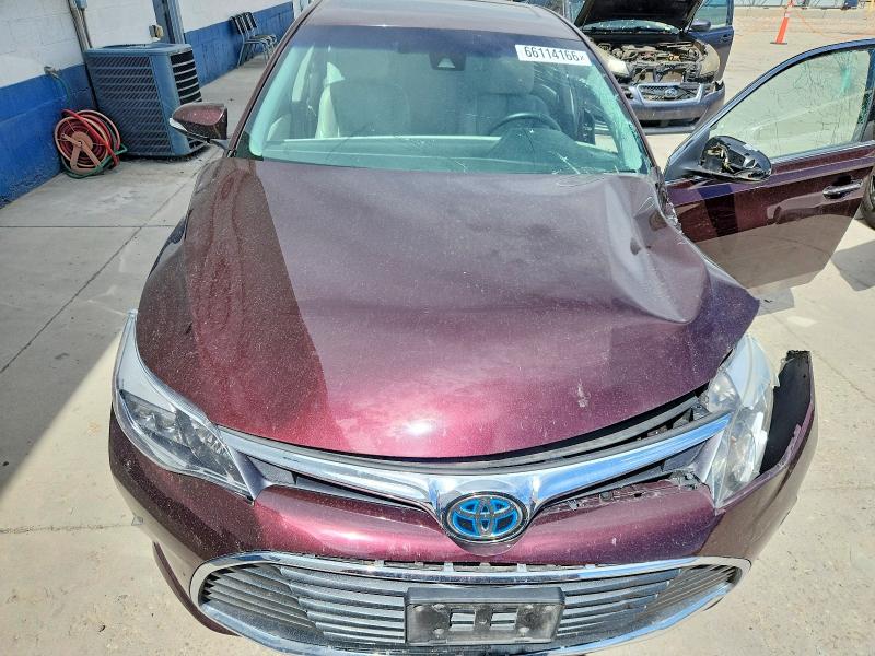66114166 :رقم المزاد ، 4T1BD1EB4JU064075 vin ، 2018 Toyota Avalon Hybrid مزاد بيع