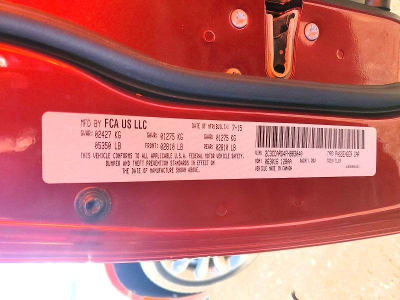 Aukcja sprzedaży 2015 Chrysler 300, vin: 2C3CCARG4FH883040, numer aukcji: 66724716