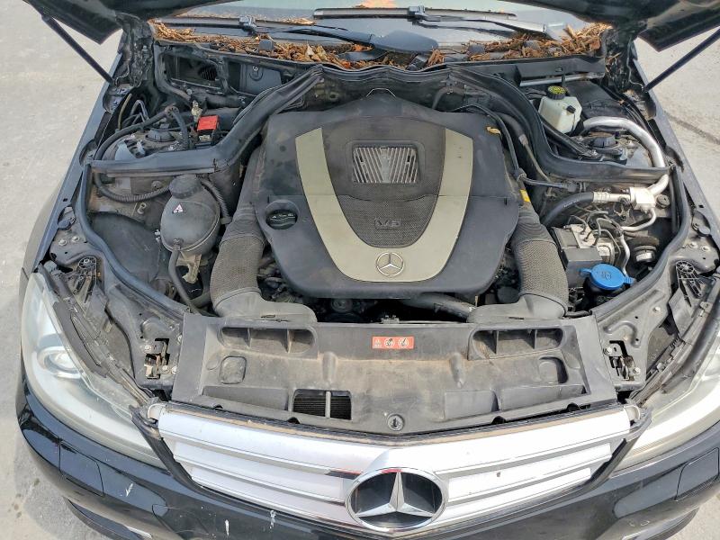 2012 Mercedes-benz C მანქანა იყიდება აუქციონზე, vin: WDDGF8BB5CR207807, აუქციონის ნომერი: 67017816