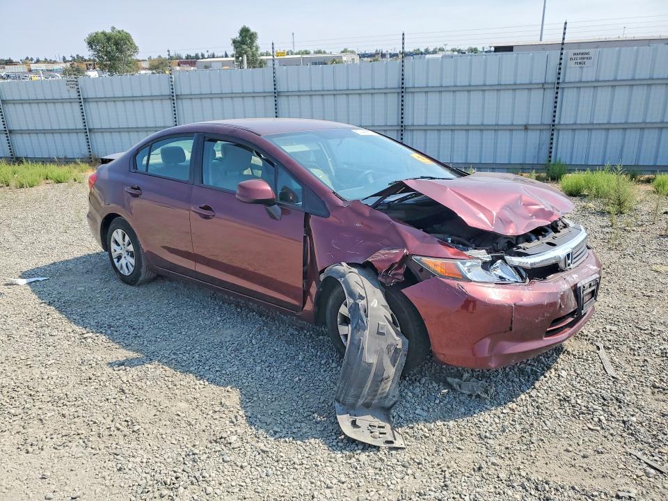 Aukcja sprzedaży 2012 Honda Civic, vin: 2HGFB2F54CH555392, numer aukcji: 67446876
