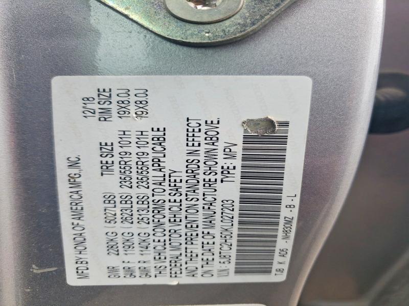 Aukcja sprzedaży 2019 Acura Rdx, vin: 5J8TC2H50KL027203, numer aukcji: 65564566