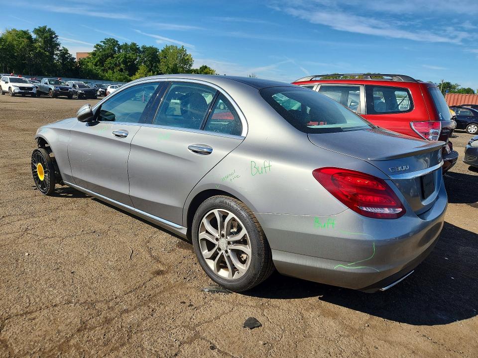 66568526 :رقم المزاد ، 55SWF4KB9FU070832 vin ، 2015 Mercedes-benz C مزاد بيع