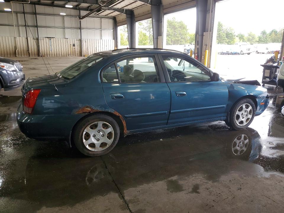 2003 Hyundai Elantra მანქანა იყიდება აუქციონზე, vin: KMHDN45D13U620497, აუქციონის ნომერი: 66740126