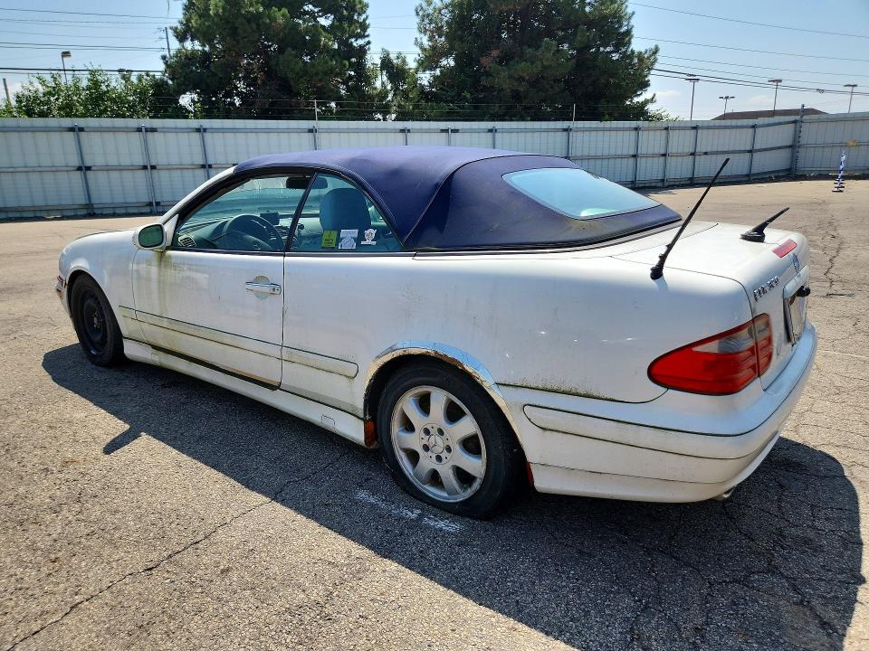 2003 Mercedes-benz Clk მანქანა იყიდება აუქციონზე, vin: WDBLK65G23T141332, აუქციონის ნომერი: 66533006