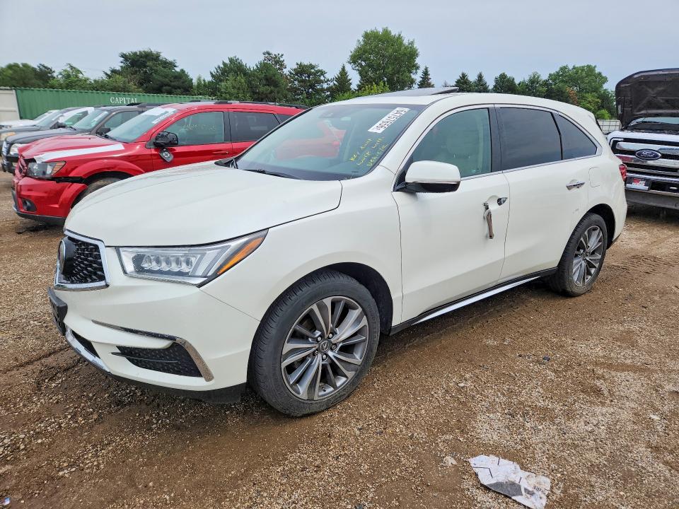 Продажа на аукционе авто 2017 Acura Mdx, vin: 5FRYD4H53HB003856, номер лота: 64757656