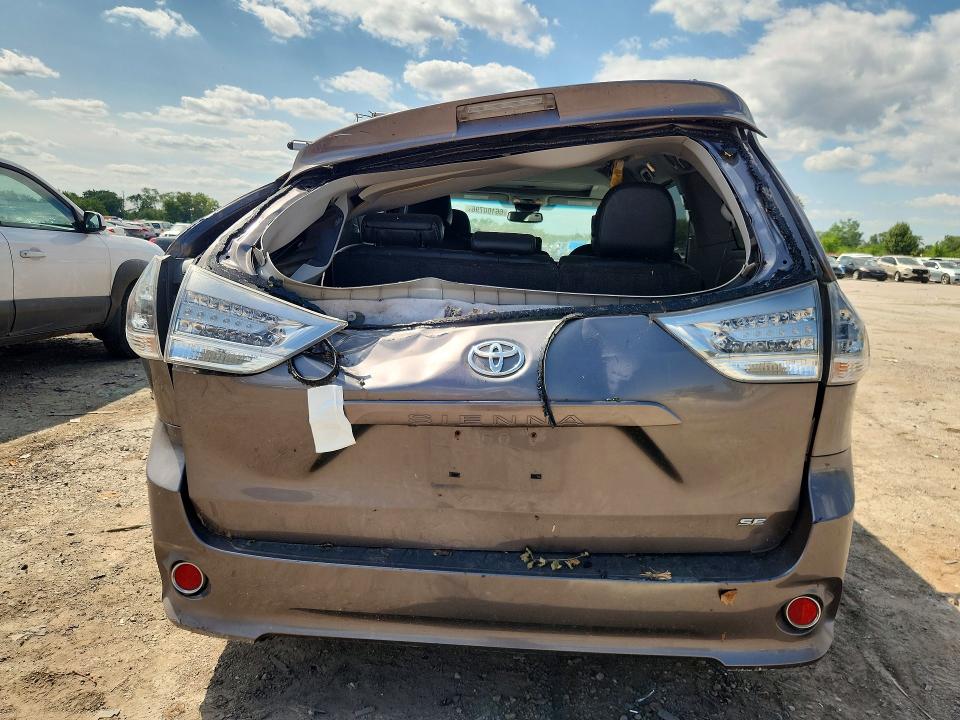 2012 Toyota Sienna მანქანა იყიდება აუქციონზე, vin: 5TDXK3DC2CS181084, აუქციონის ნომერი: 66100796