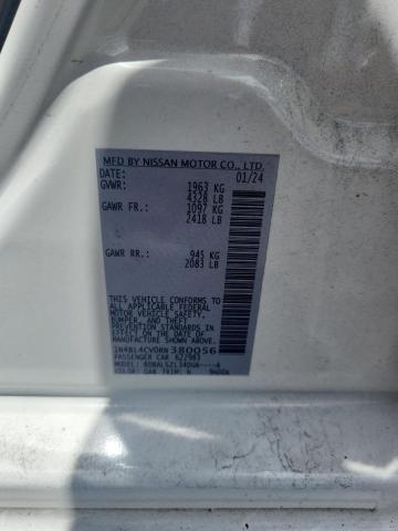 2024 Nissan Altima მანქანა იყიდება აუქციონზე, vin: 1N4BL4CV0RN380056, აუქციონის ნომერი: 65175216