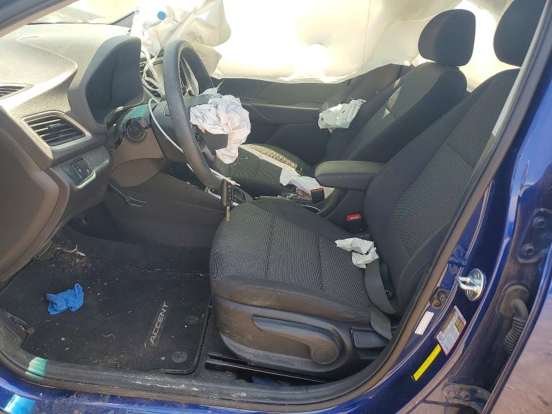 2021 Hyundai Accent მანქანა იყიდება აუქციონზე, vin: 3KPC24A60ME150527, აუქციონის ნომერი: 63848566