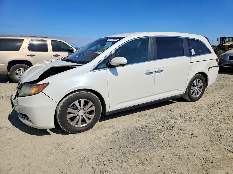 63814566 :رقم المزاد ، 5FNRL5H46EB097197 vin ، 2014 Honda Odyssey مزاد بيع