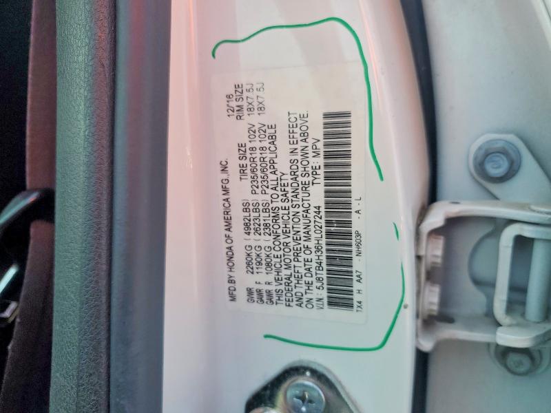 Продаж на аукціоні авто 2017 Acura Rdx, vin: 5J8TB4H36HL027244, номер лоту: 64368266