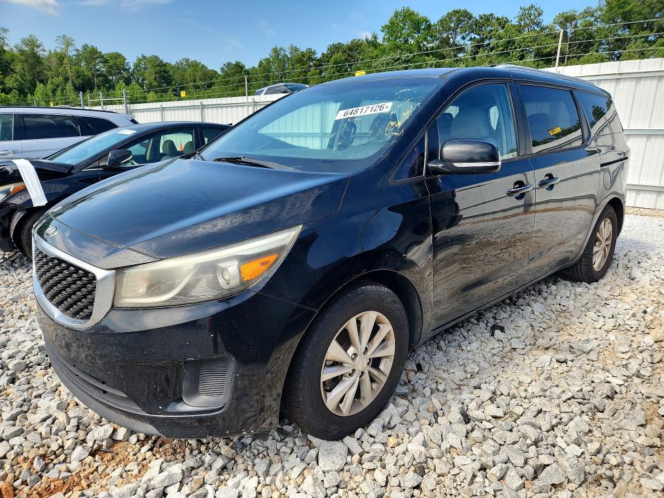 2015 Kia Sedona მანქანა იყიდება აუქციონზე, vin: KNDMB5C12F6036680, აუქციონის ნომერი: 64817126