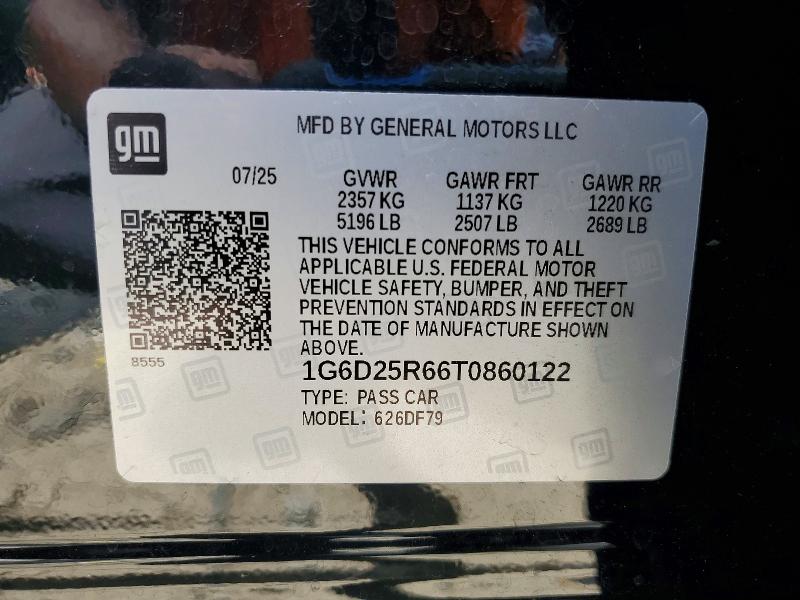 Продаж на аукціоні авто 2026 Cadillac Ct5-v, vin: 1G6D25R66T0860122, номер лоту: 65224986