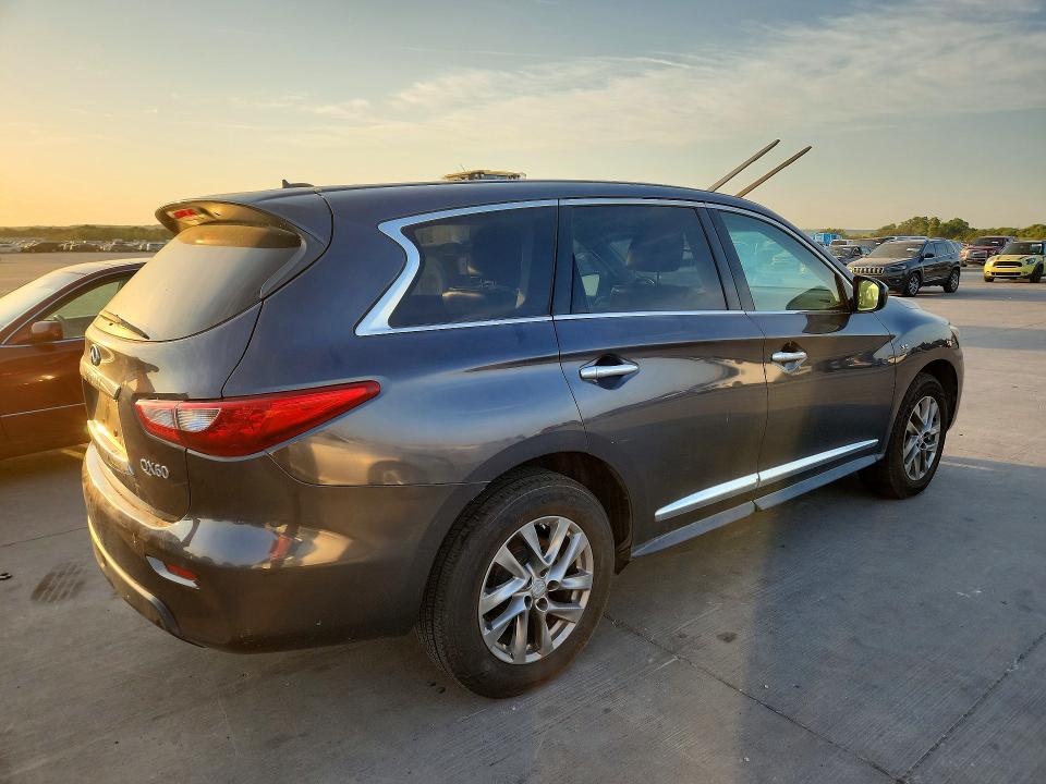 2014 Infiniti Qx60 მანქანა იყიდება აუქციონზე, vin: 5N1AL0MM1EC522792, აუქციონის ნომერი: 63602606