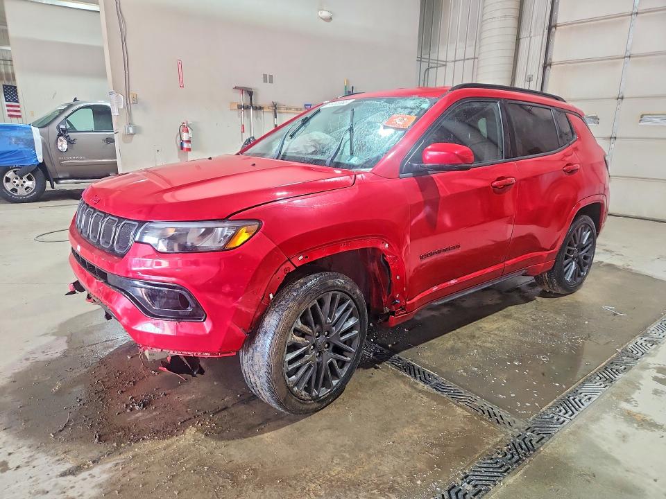2022 Jeep Compass მანქანა იყიდება აუქციონზე, vin: 3C4NJDCB7NT195385, აუქციონის ნომერი: 64488686