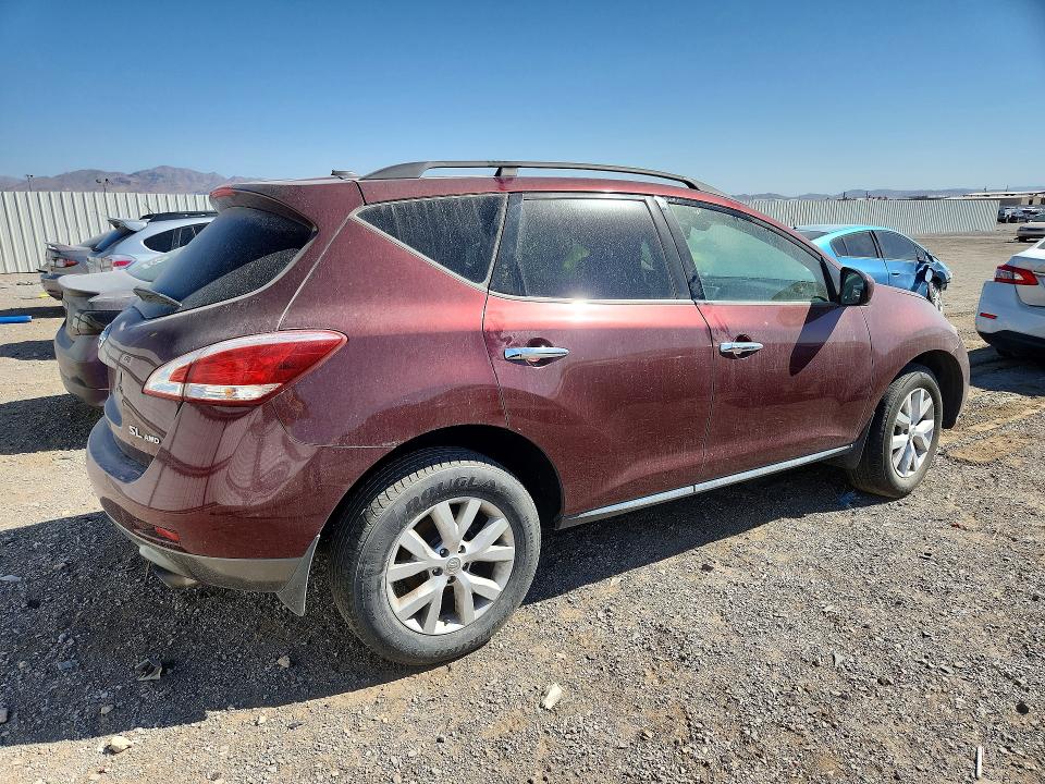 2011 Nissan Murano მანქანა იყიდება აუქციონზე, vin: JN8AZ1MW3BW158609, აუქციონის ნომერი: 59541716