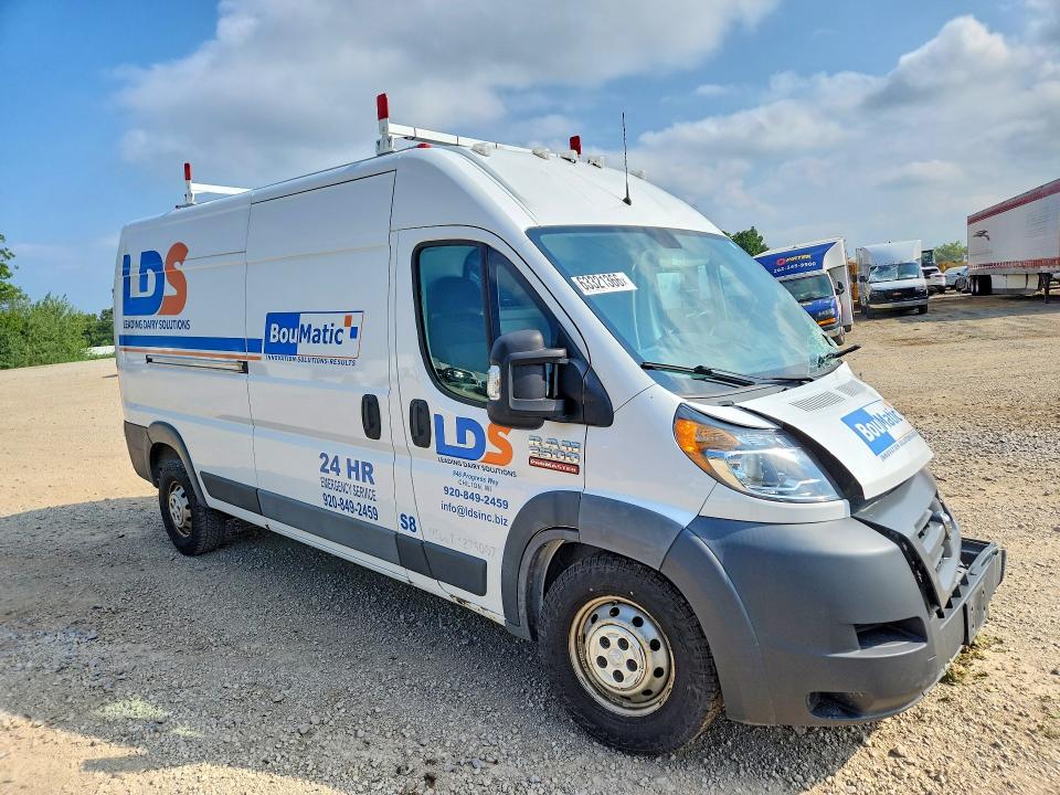 Aukcja sprzedaży 2017 Ram Promaster 2500, vin: 3C6TRVDG3HE531243, numer aukcji: 63321366