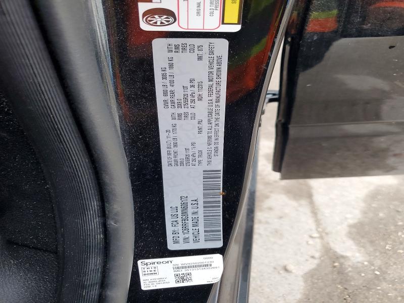 65883086 :رقم المزاد ، 1C6RRFBG8MN606172 vin ، 2021 Ram 1500 مزاد بيع