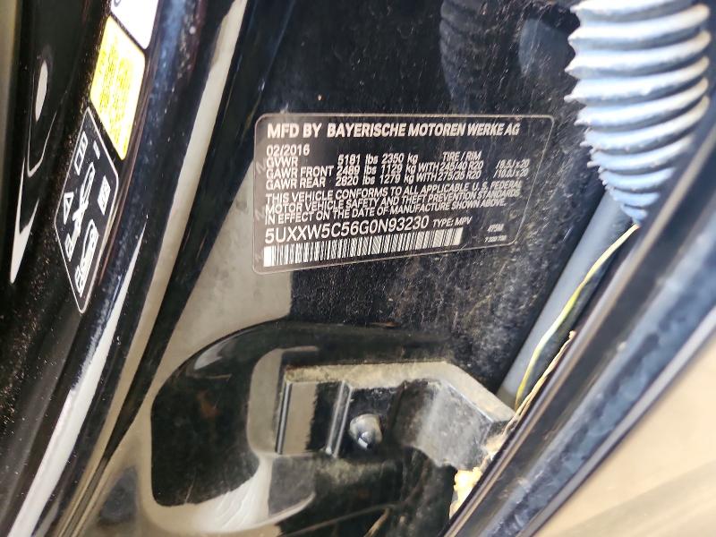 67182266 :رقم المزاد ، 5UXXW5C56G0N93230 vin ، 2016 Bmw X4 مزاد بيع