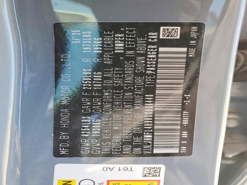 Aukcja sprzedaży 2025 Honda Civic, vin: JHMFL4H96SX006440, numer aukcji: 66132196