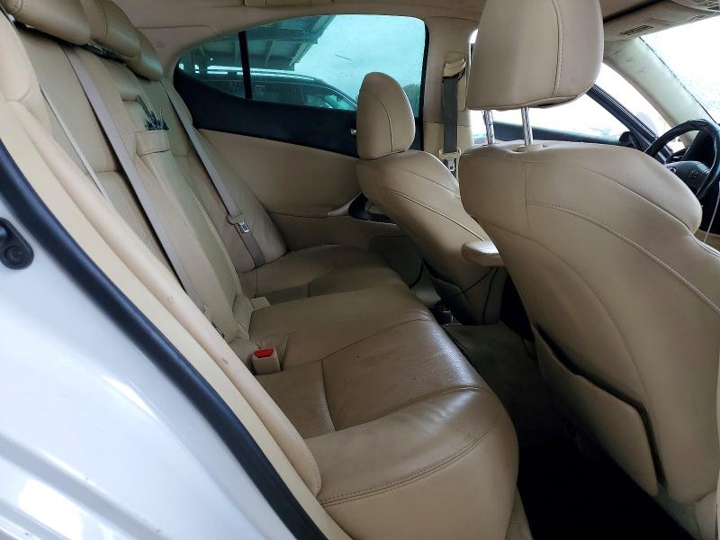66486246 :رقم المزاد ، JTHBE262375017028 vin ، 2007 Lexus Is مزاد بيع