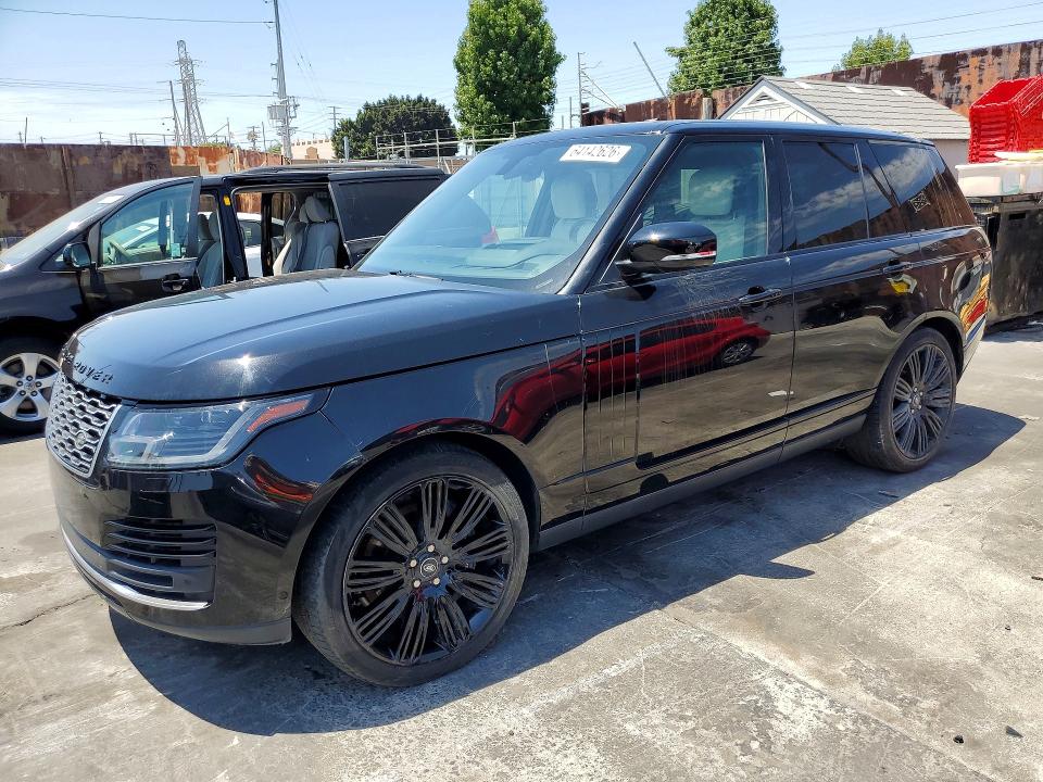 2021 Land Rover Range Rover მანქანა იყიდება აუქციონზე, vin: SALGS2SEXMA446484, აუქციონის ნომერი: 64142626