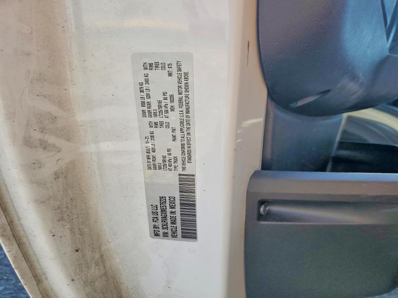 64121996 :رقم المزاد ، 3C6LRVAGXME576226 vin ، 2021 Ram Promaster 1500 مزاد بيع