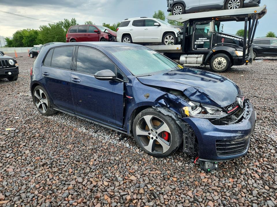 2015 Volkswagen Gti მანქანა იყიდება აუქციონზე, vin: 3VW4T7AU7FM016315, აუქციონის ნომერი: 64765166