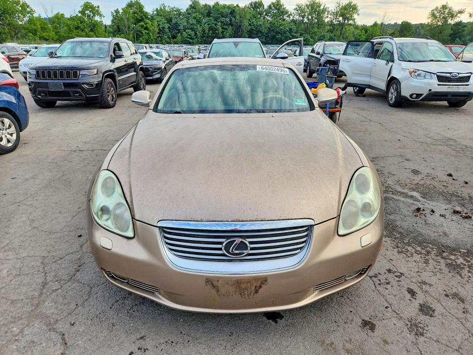64002496 :رقم المزاد ، JTHFN48Y730039149 vin ، 2003 Lexus Sc مزاد بيع