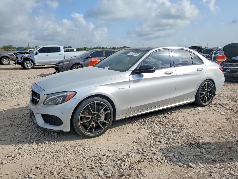 2017 Mercedes-benz C მანქანა იყიდება აუქციონზე, vin: 55SWF6EB9HU186753, აუქციონის ნომერი: 63703636