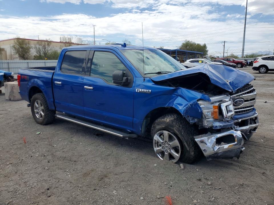 66389126 :رقم المزاد ، 1FTEW1EG0JKC82193 vin ، 2018 Ford F150 مزاد بيع