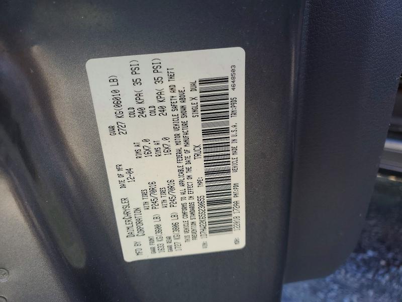 Aukcja sprzedaży 2005 Dodge Dakota, vin: 1D7HW22K65S230655, numer aukcji: 67010126