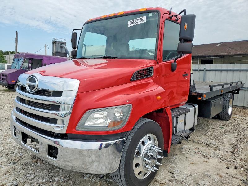 66822136 :رقم المزاد ، 5PVNJ8JT1E4S55119 vin ، 2014 Hino 258/268 مزاد بيع