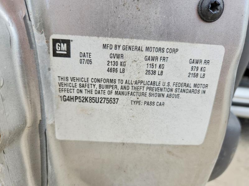 Продаж на аукціоні авто 2005 Buick Lesabre, vin: 1G4HP52K85U275637, номер лоту: 67334776