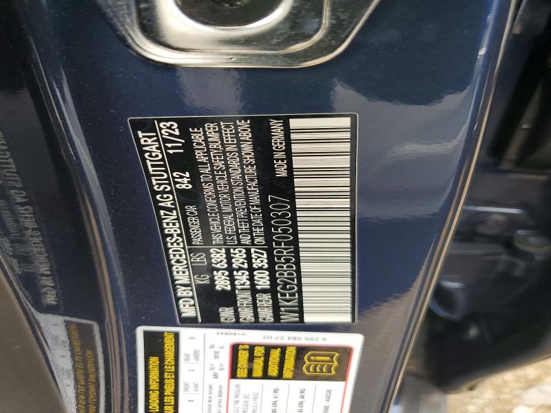 2024 Mercedes-benz Eqe Sedan მანქანა იყიდება აუქციონზე, vin: W1KEG2BB5RF050307, აუქციონის ნომერი: 66992596