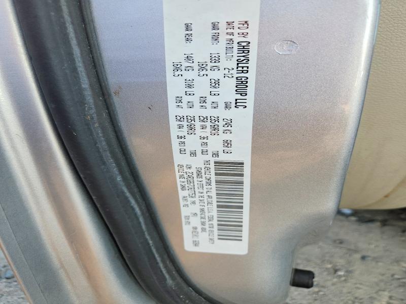 Продаж на аукціоні авто 2012 Dodge Grand Caravan, vin: 2C4RDGBG7CR277530, номер лоту: 64586726