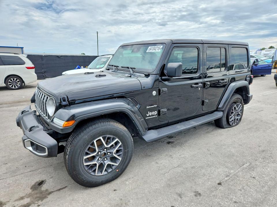 64104216 :رقم المزاد ، 1C4PJXEN3RW140143 vin ، 2024 Jeep Wrangler مزاد بيع