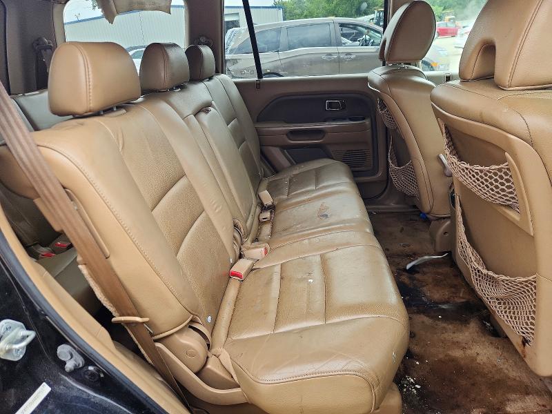 2006 Honda Pilot მანქანა იყიდება აუქციონზე, vin: 5FNYF186X6B027913, აუქციონის ნომერი: 63315866