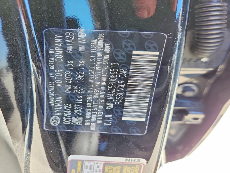 65792806 :رقم المزاد ، KMHLN4AJ5PU089513 vin ، 2023 Hyundai Elantra مزاد بيع