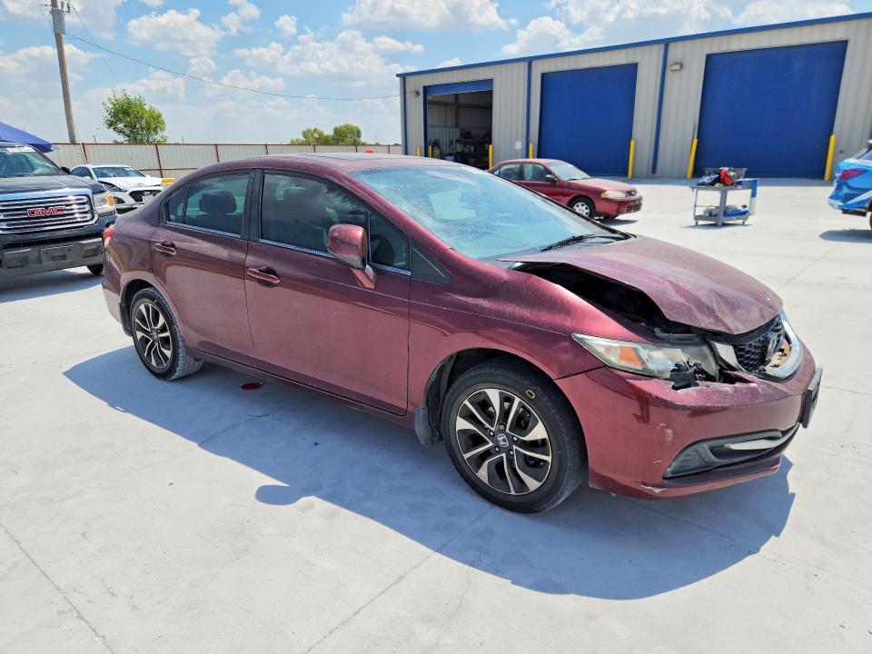 Auction sale of the 2013 Honda Civic, vin: 2HGFB2F86DH541778, lot number: 67206526
