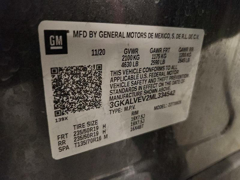 Продажа на аукционе авто 2021 Gmc Terrain, vin: 3GKALVEV2ML334542, номер лота: 65935106