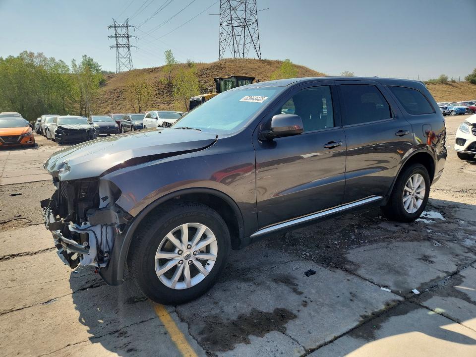 63663486 :رقم المزاد ، 1C4RDJAG8KC585327 vin ، 2019 Dodge Durango مزاد بيع
