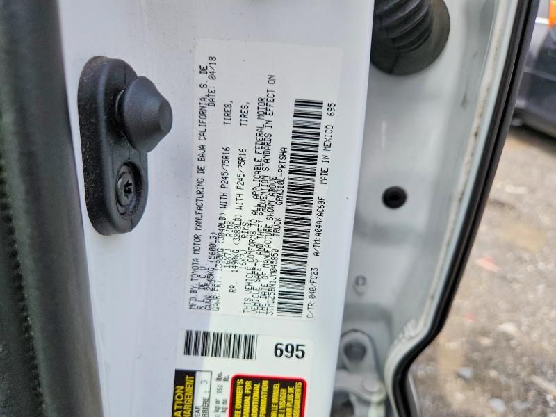 Продаж на аукціоні авто 2018 Toyota Tacoma, vin: 3TMDZ5BN1JM045850, номер лоту: 66274566