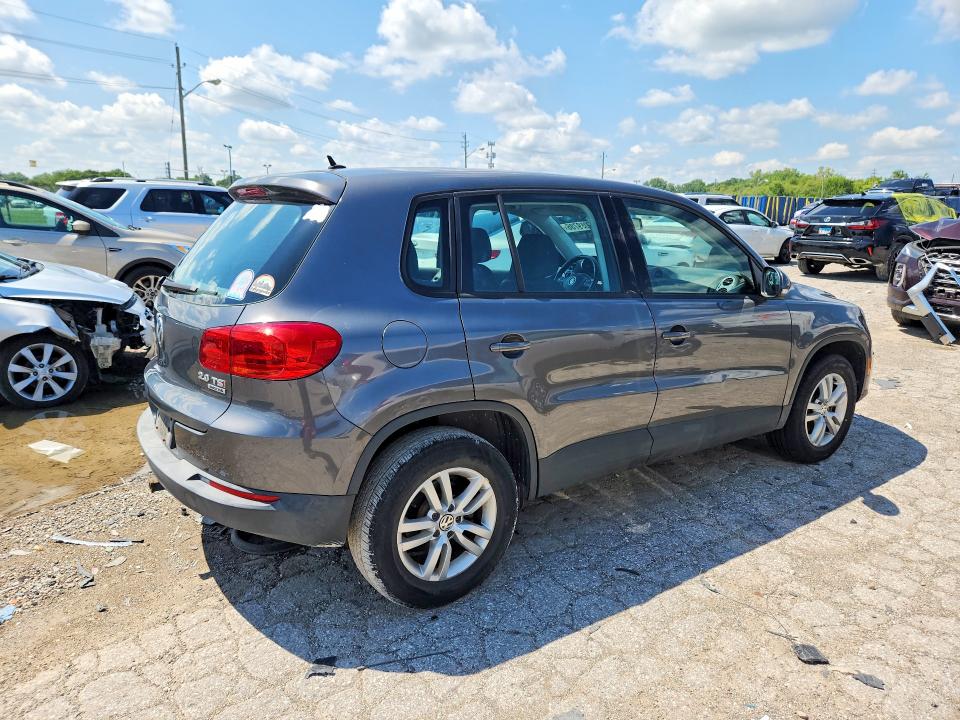 63059786 :رقم المزاد ، WVGBV3AX9EW523251 vin ، 2014 Volkswagen Tiguan مزاد بيع