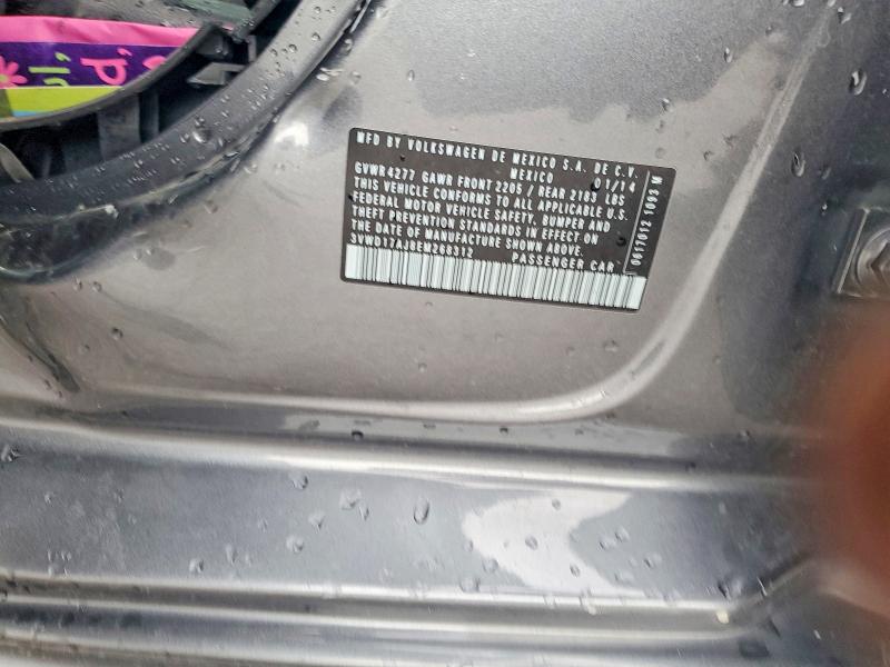 Продаж на аукціоні авто 2014 Volkswagen Jetta, vin: 3VWD17AJ8EM268312, номер лоту: 64053586